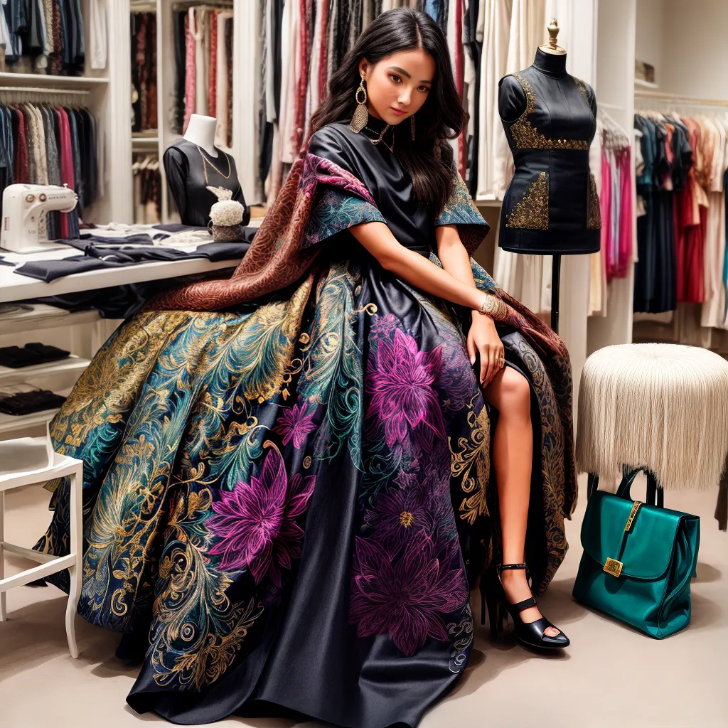 designer moda costura tecidos