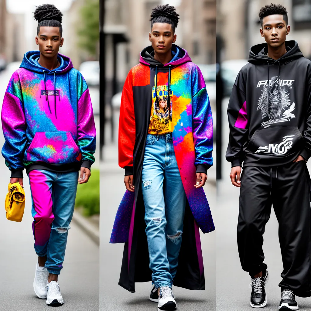 moda contraste passarela streetwear
