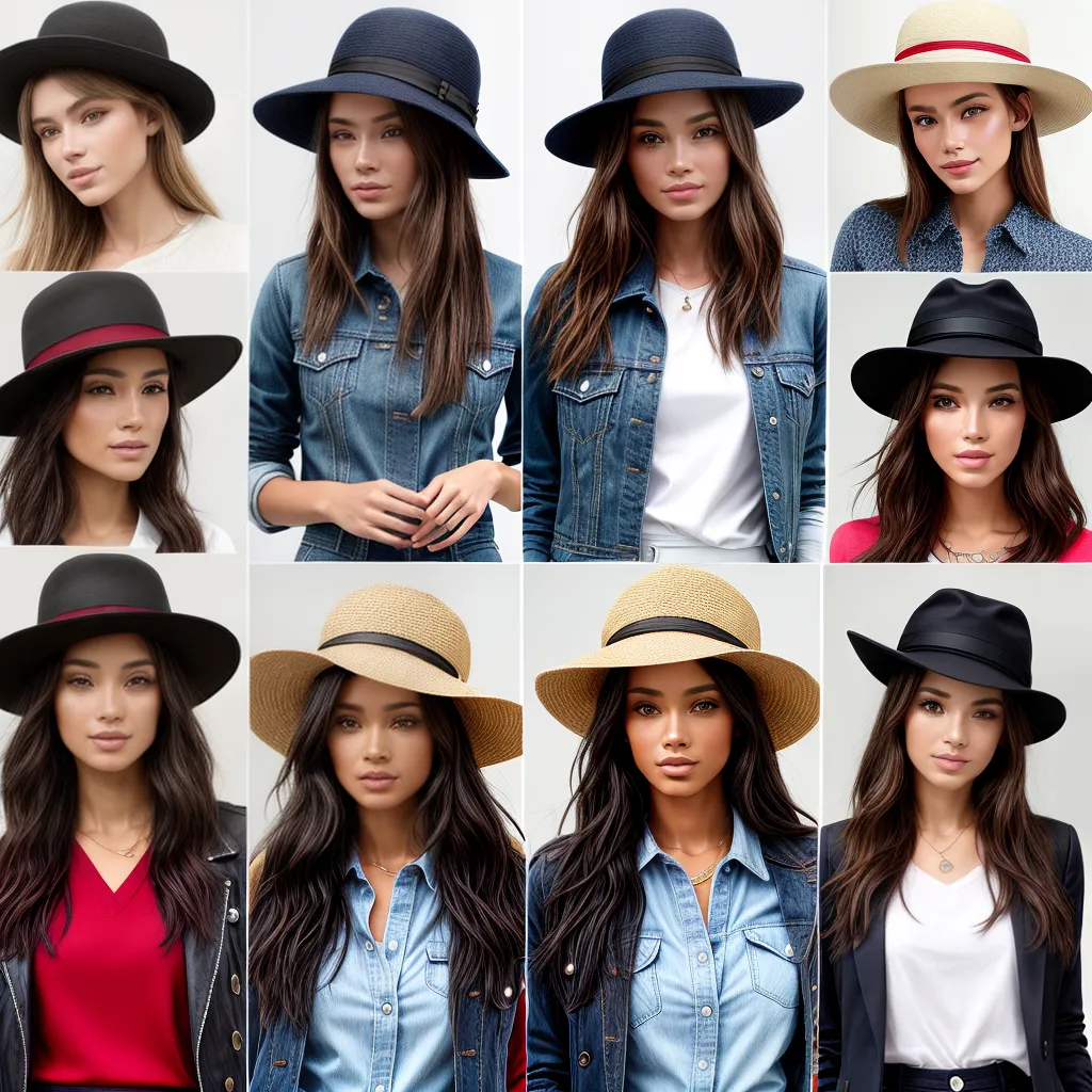 chapeus estacoes palha beanie fedora 1