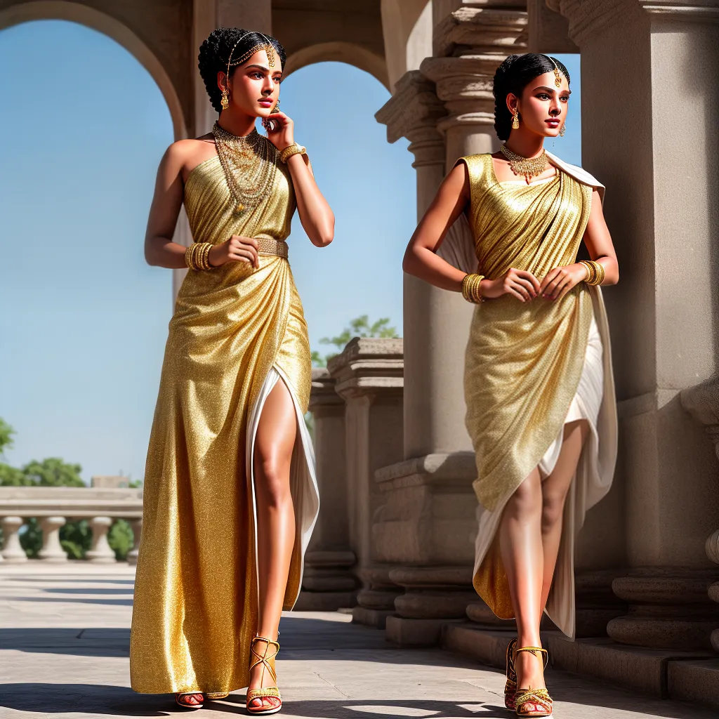 moda toga branca ouro contemporanea