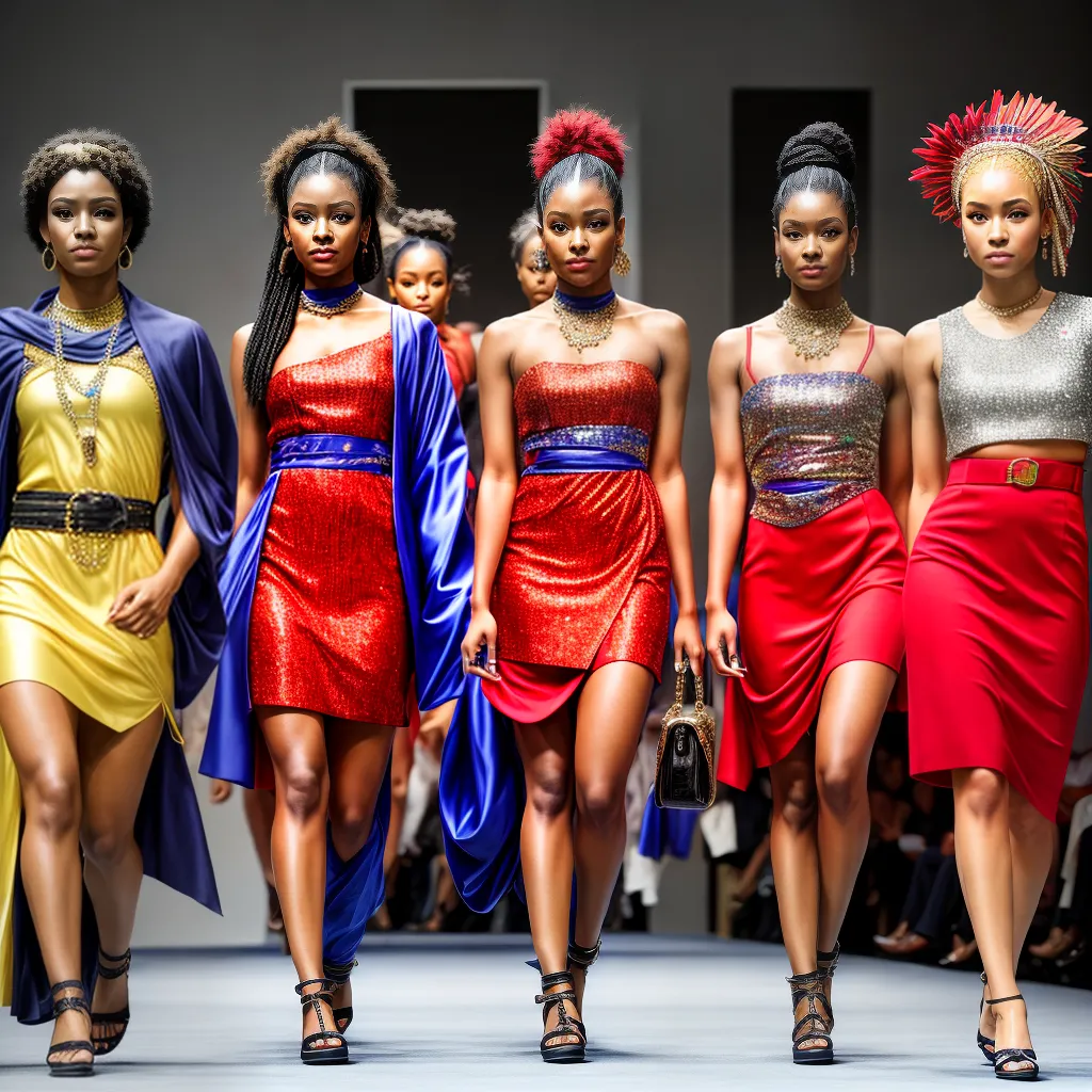 desfile moda toga moderna diversidade