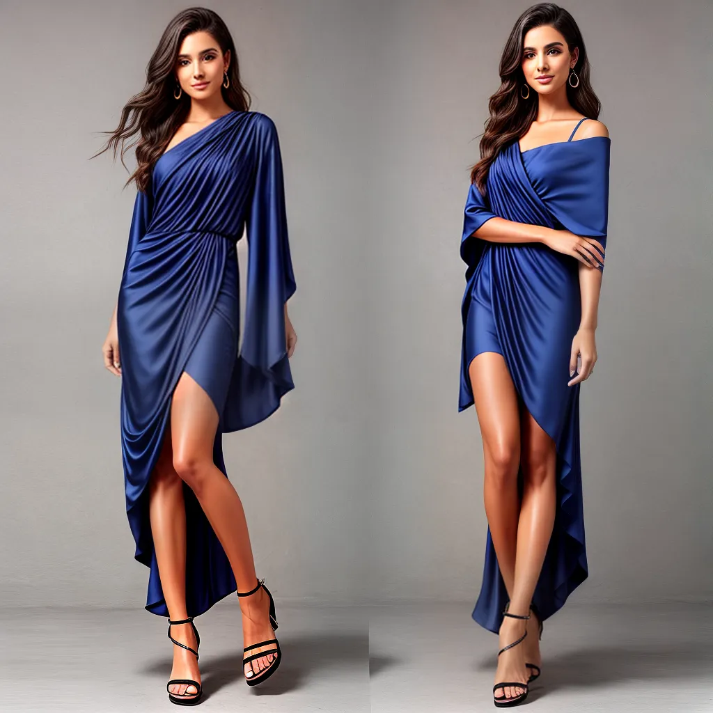 mulher estilosa vestido toga moderno mulher estilosa vestido toga moderno