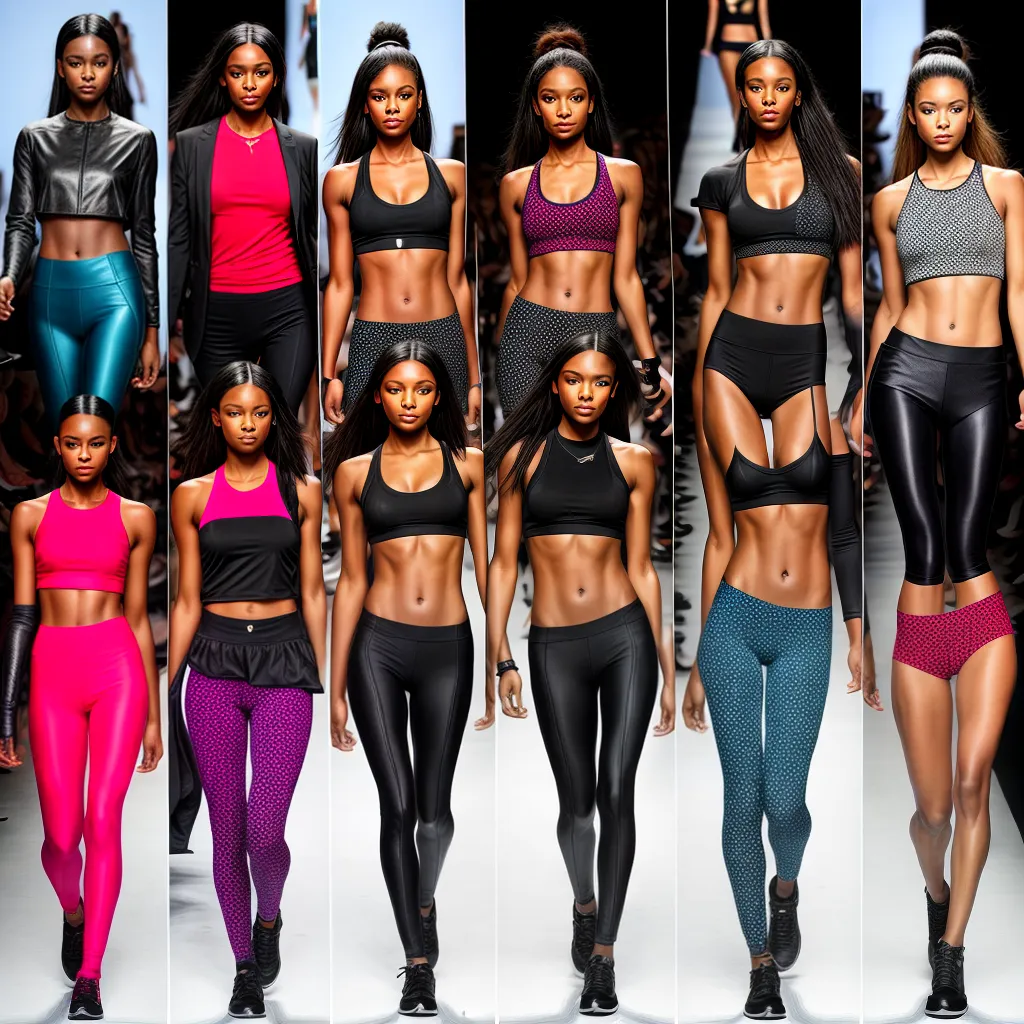 passarela leggings tendencias moda passarela leggings tendencias moda