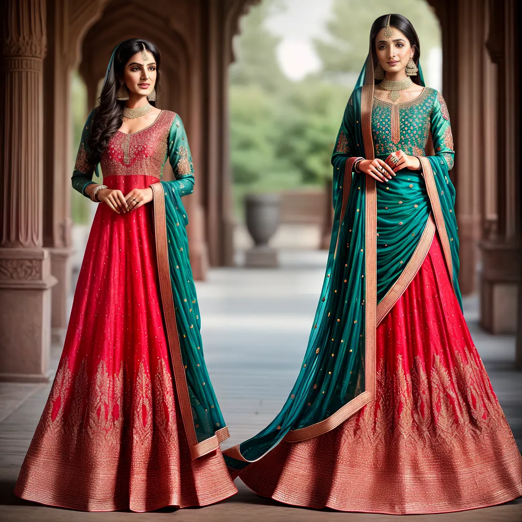 salwar kameez bordado elegante