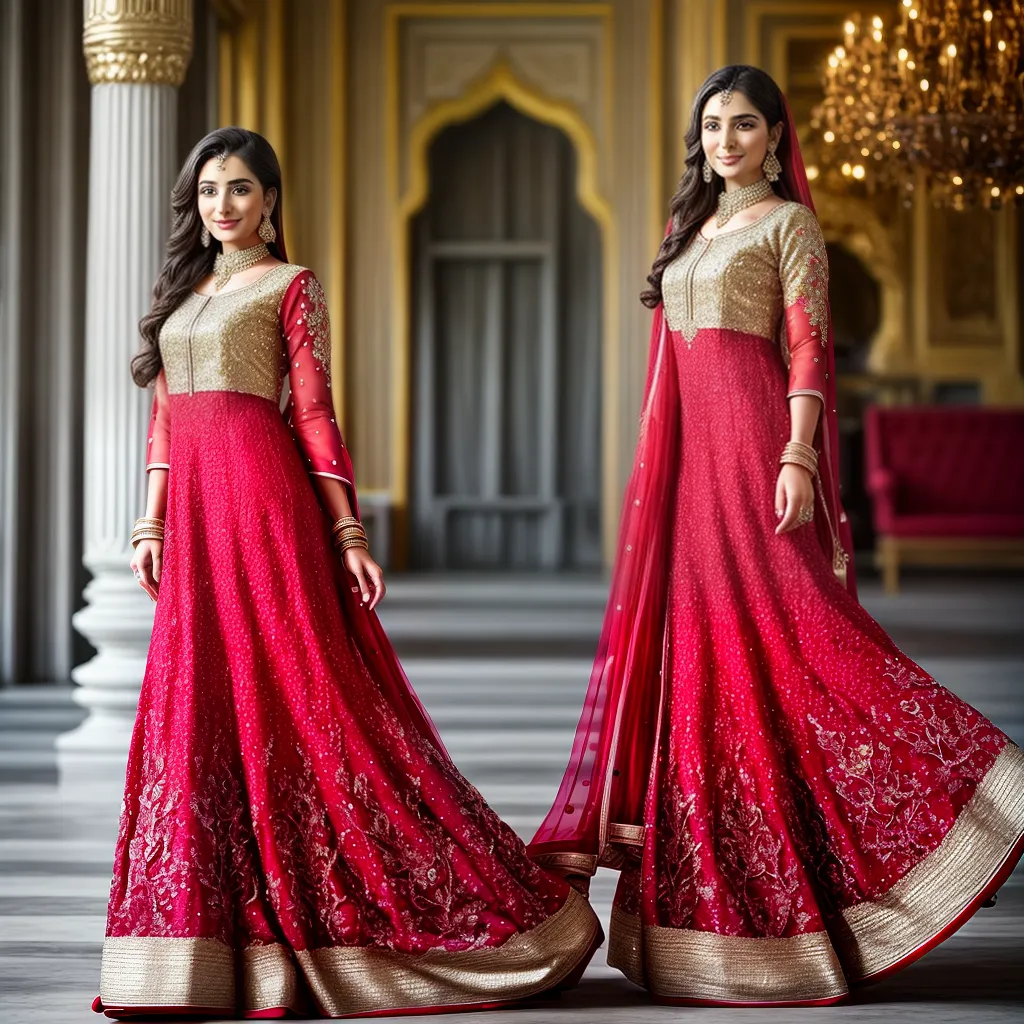 mulher salwar kameez palacio elegante