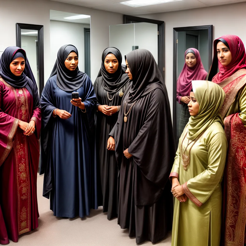 mulheres niqabs espelho inclusao comunidade