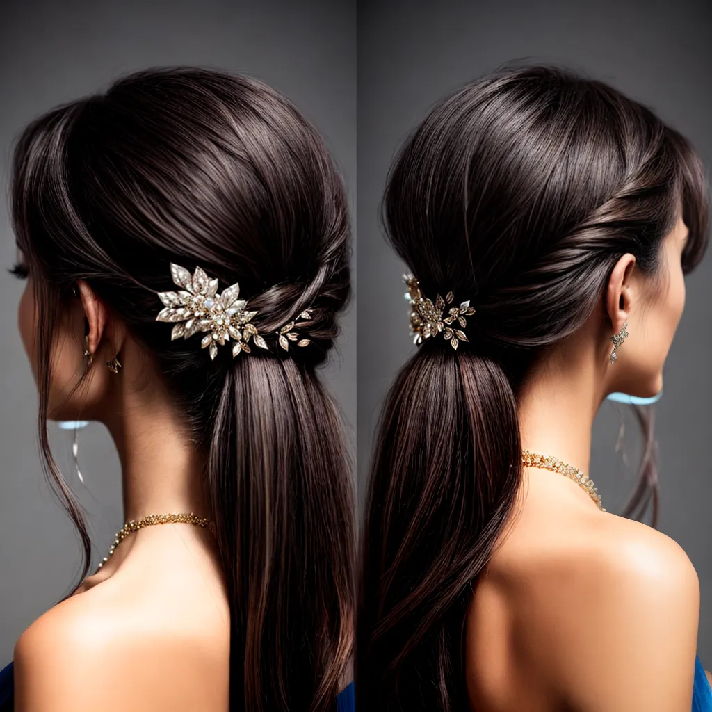 acessorio cabelo cristal glamour