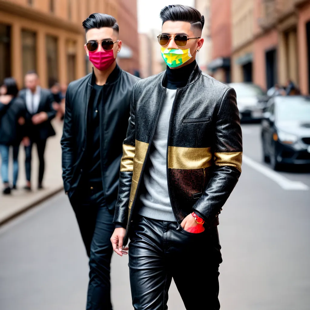 homem estiloso cabelo tendencia 2024