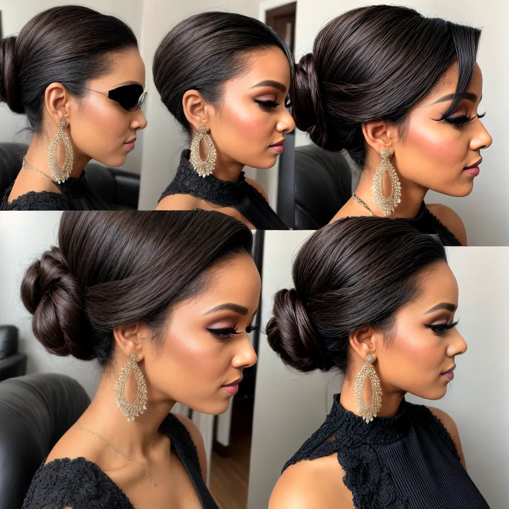 penteado glamouroso mulher evento 2024 penteado glamouroso mulher evento 2024