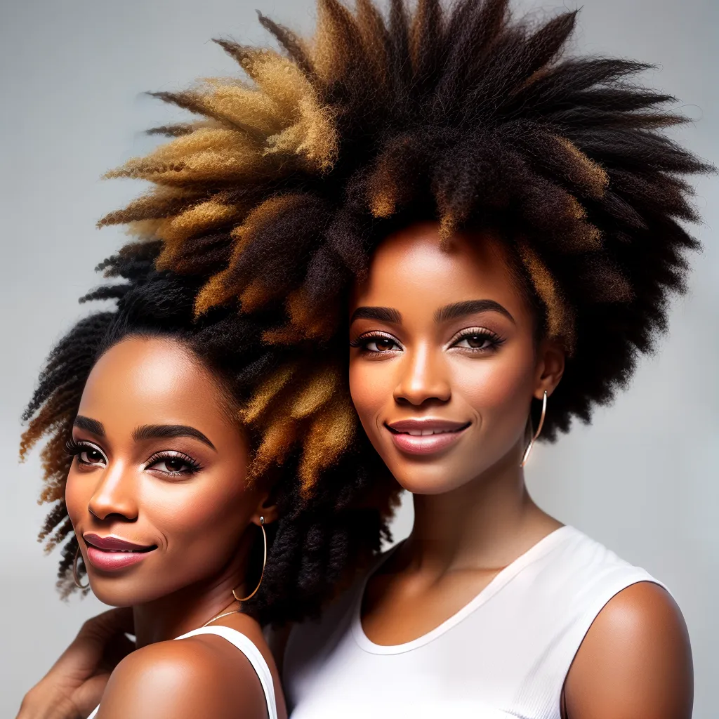 diversidade estilos cabelo multicultural