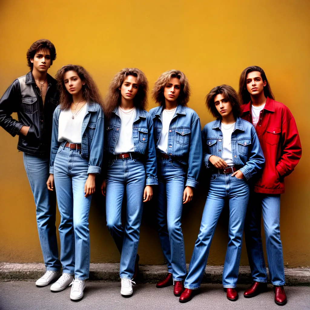 mulher cabelo ondulado laco veludo jaqueta jeans