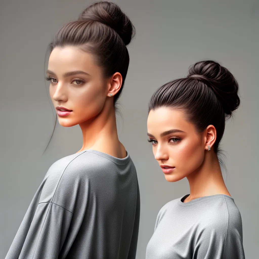 penteado sofisticado baixo bun