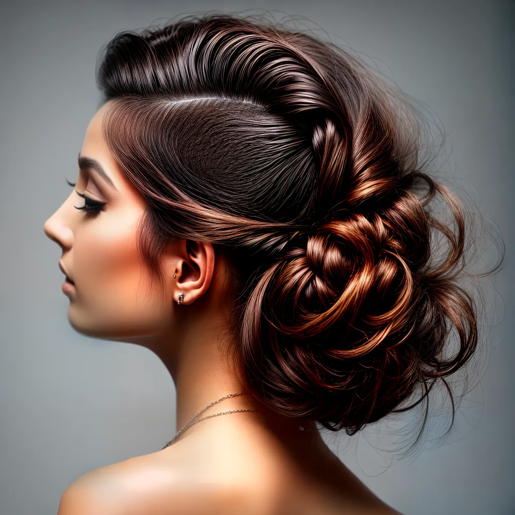 homem estiloso penteado moderno