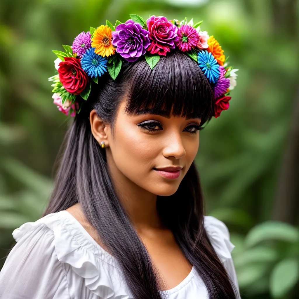 coroa flores recicladas natureza sustentabilidade