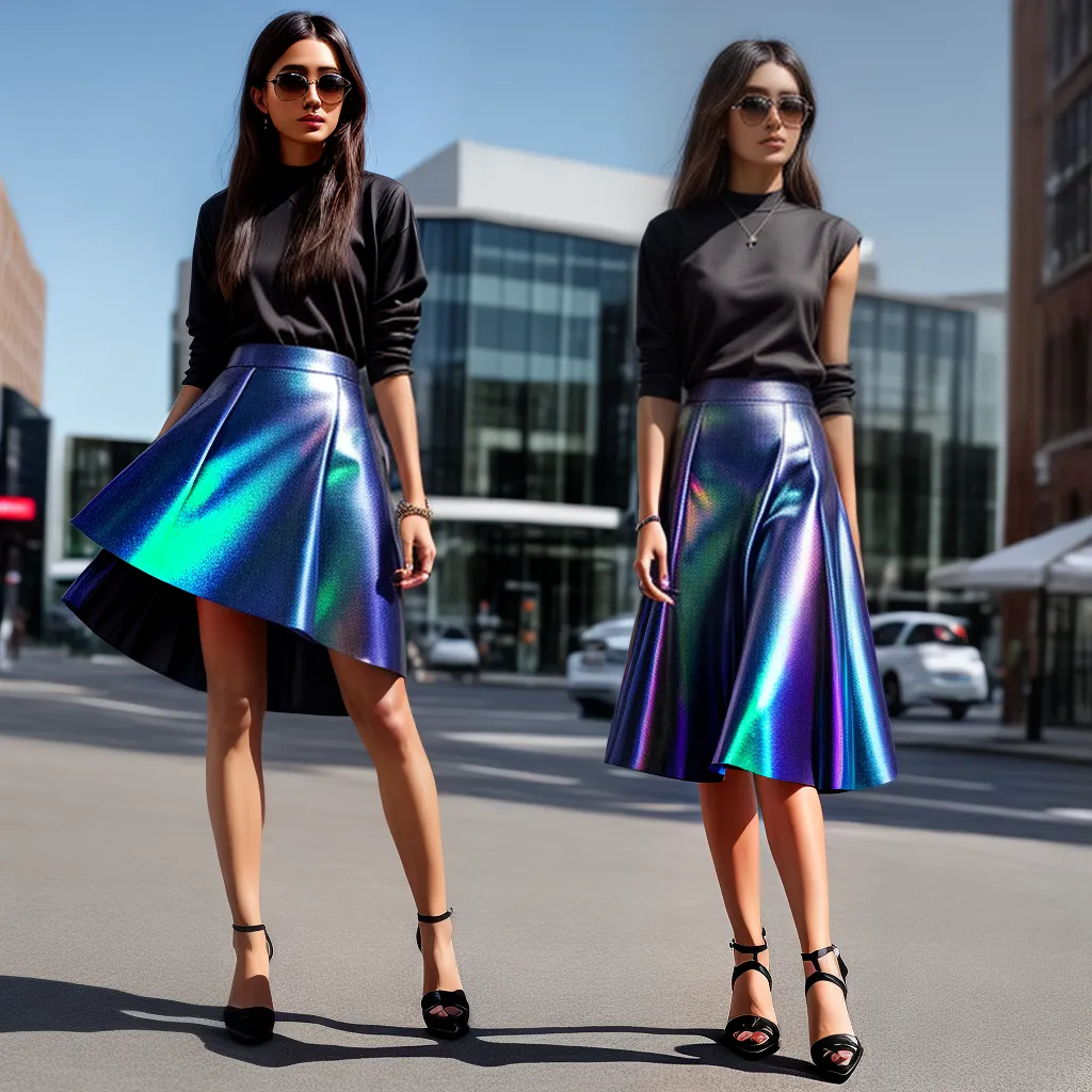 saia holografica inovadora revolucao moda