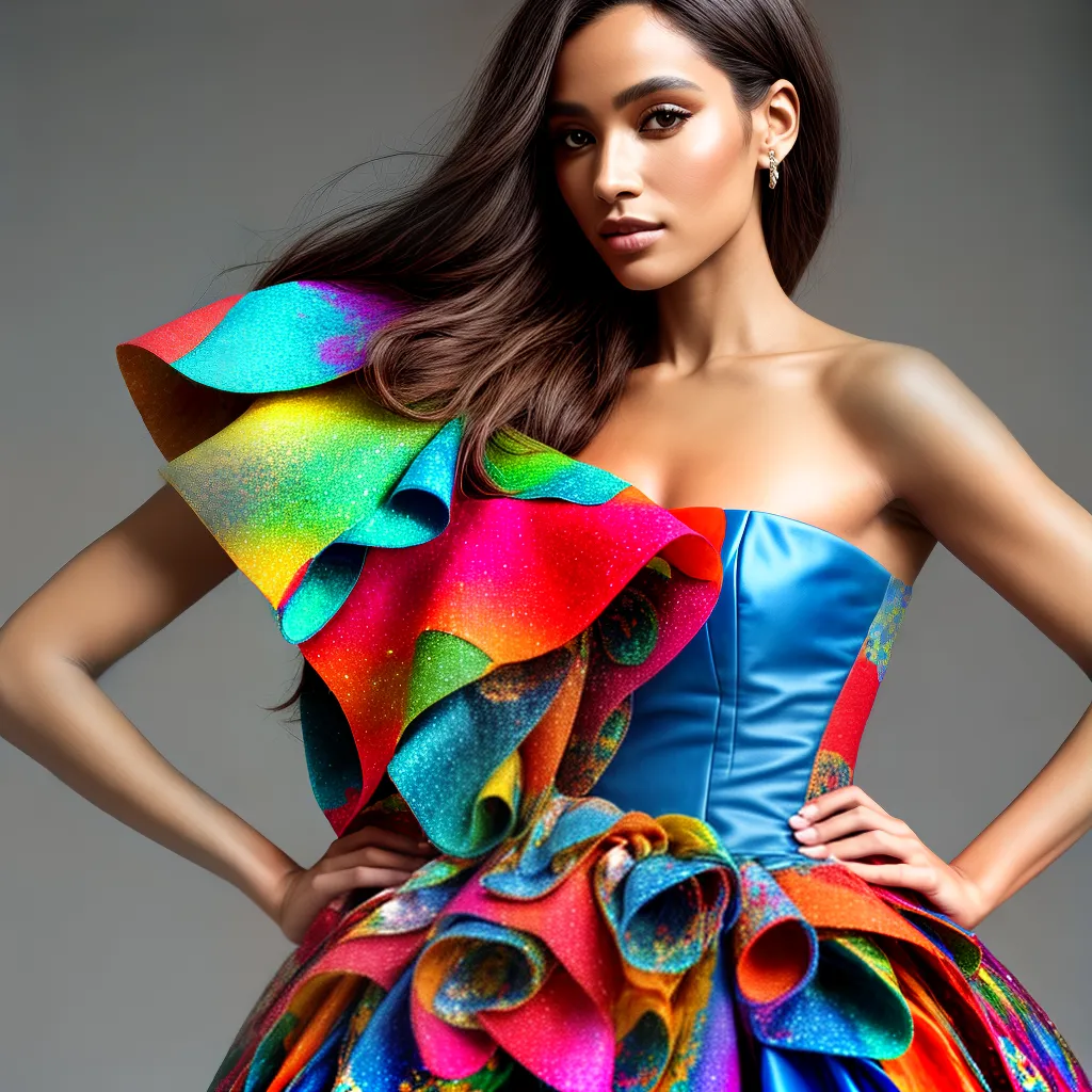 modelo vestido sustentavel reciclado 1