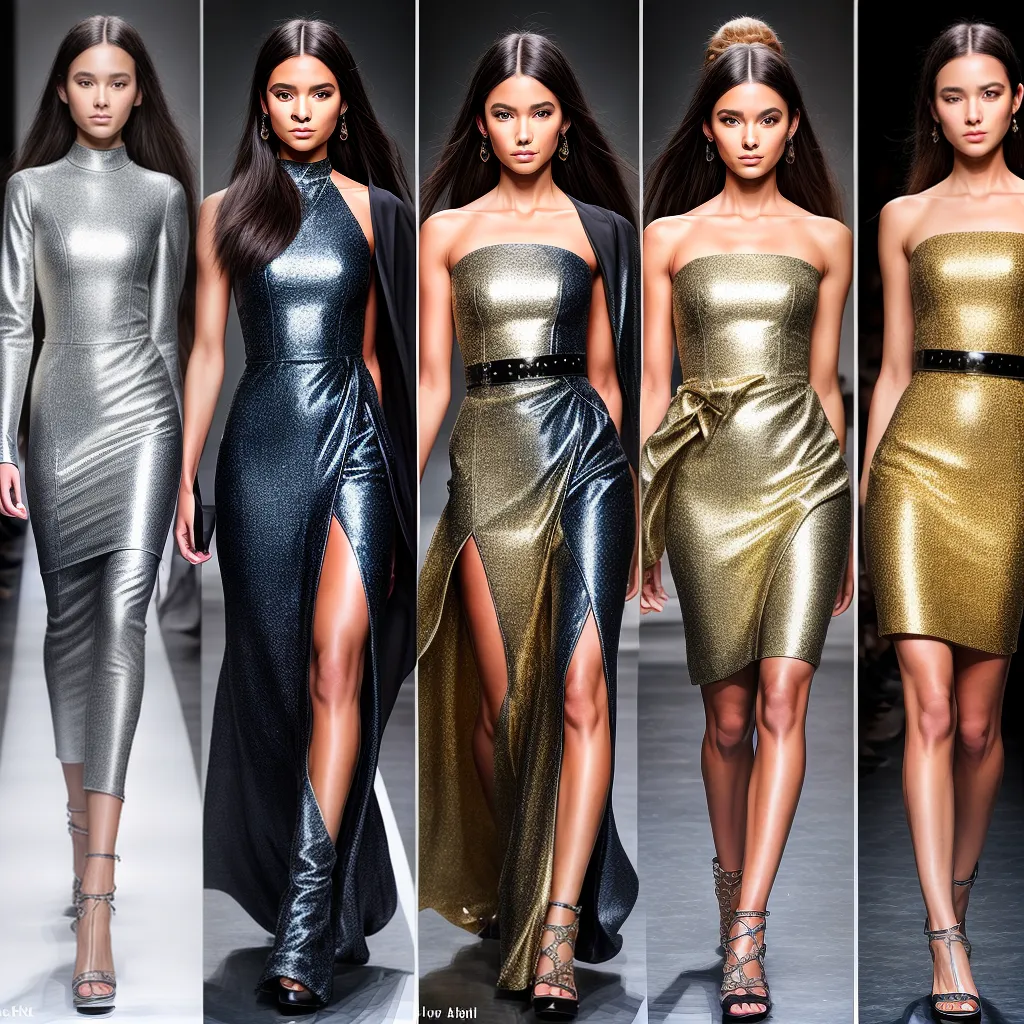 passarela futurista moda 2024