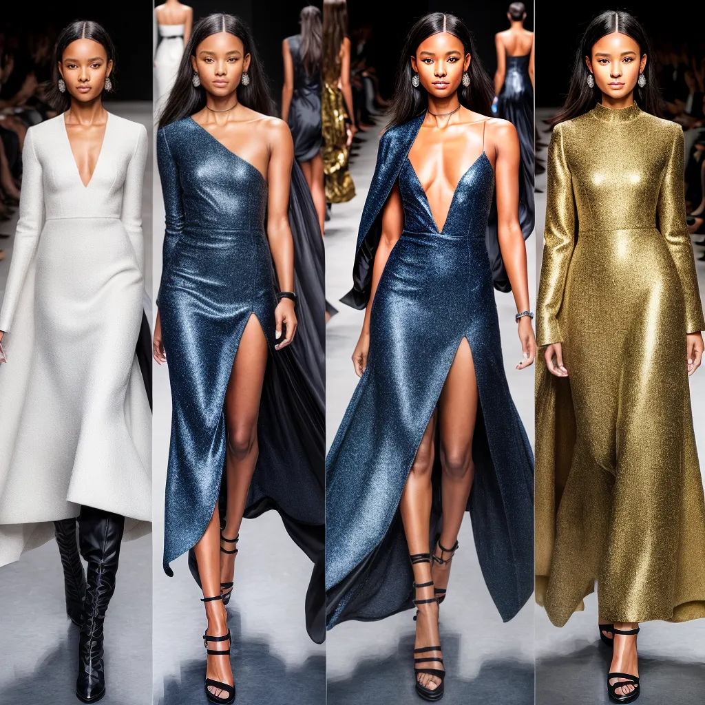 passarela moda futurista tendencias 2024