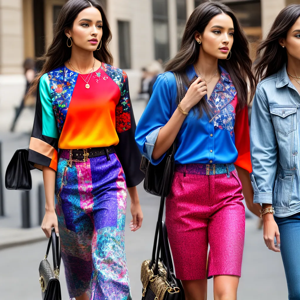 blusas estampas abstratas tendencia 2024