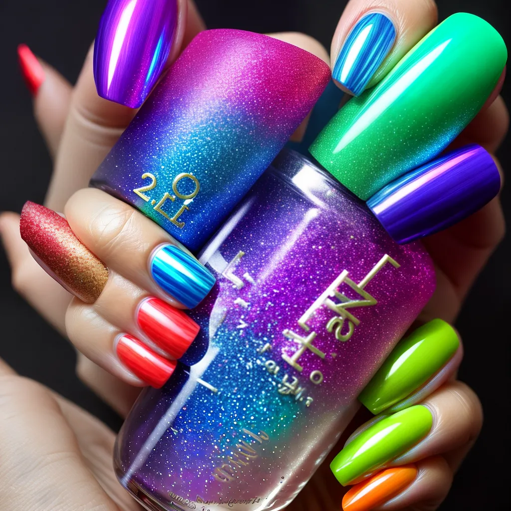 tendencia unhas futurista holografico tendencia unhas futurista holografico