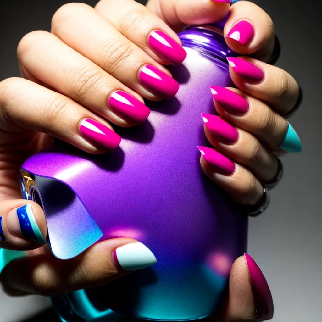 unhas estileto coloridas tendencia 2024 unhas estileto coloridas tendencia 2024