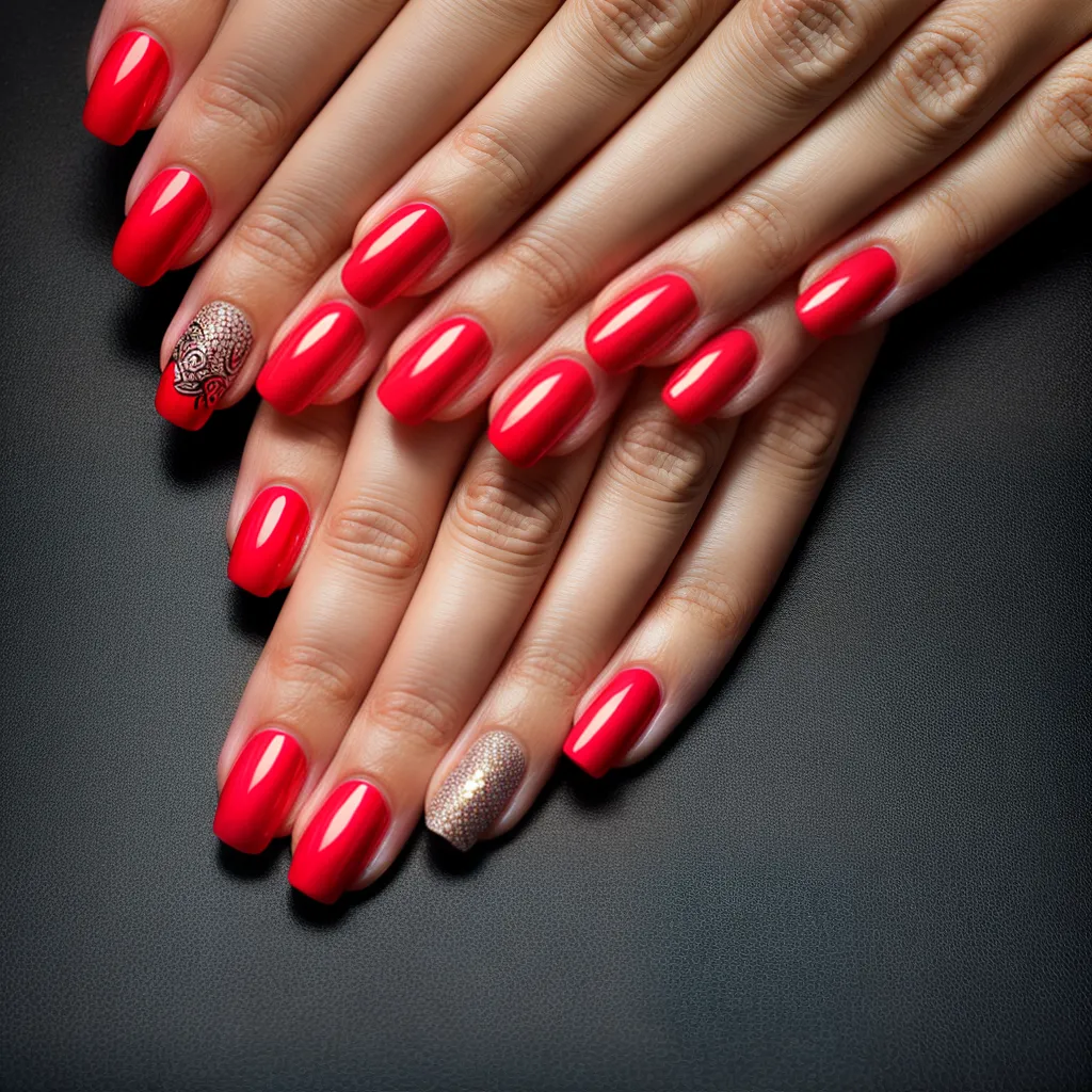 unhas vermelhas reinventadas design moderno unhas vermelhas reinventadas design moderno