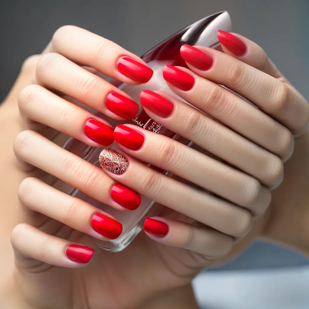 unhas vermelhas modernas design inovador unhas vermelhas modernas design inovador