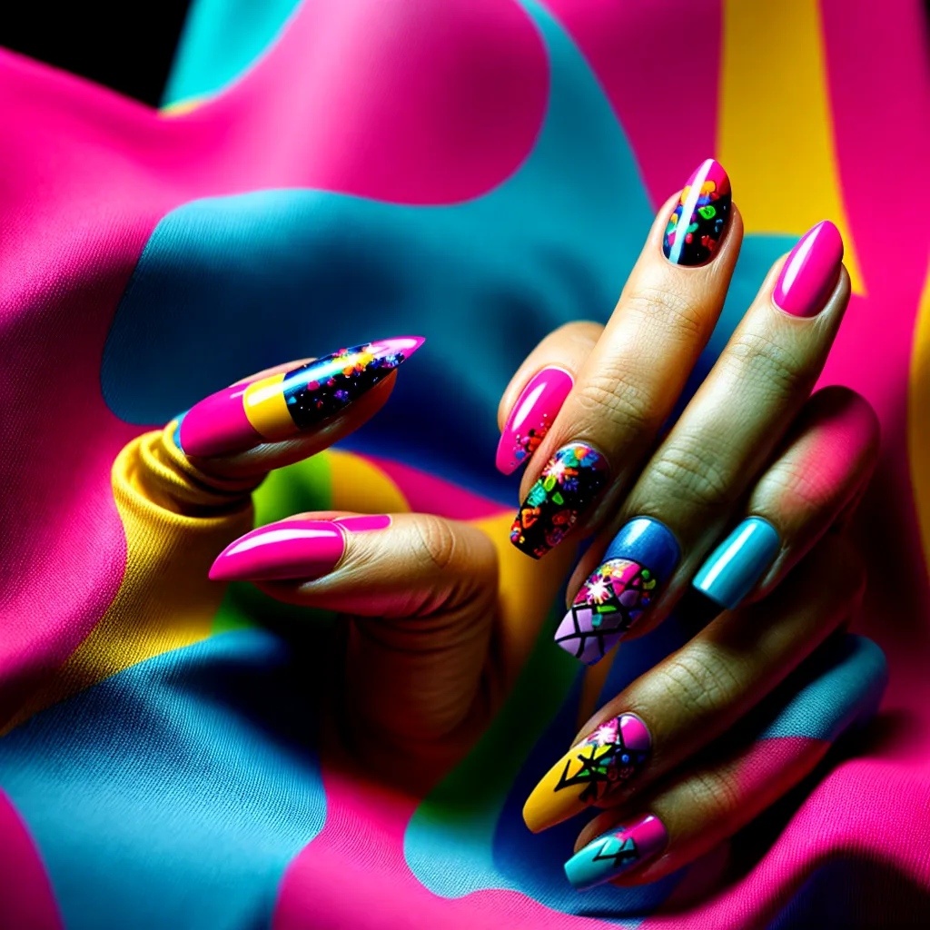 unhas coloridas musicas generos 2024