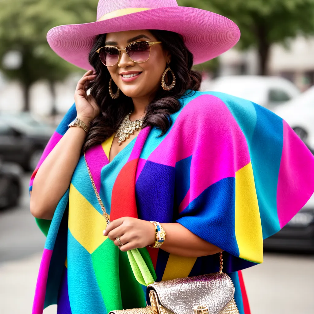 mulher plus size estilosa acessorios coloridos 1 mulher plus size estilosa acessorios coloridos 1