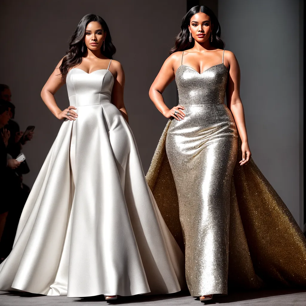 modelo plus size glamour gala diversidade