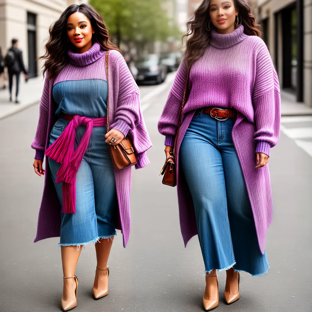 mulher plus size estilo texturas 1