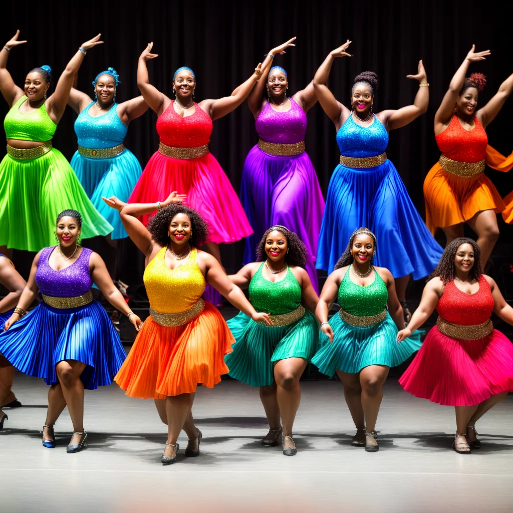 danca diversidade plus size ritmos
