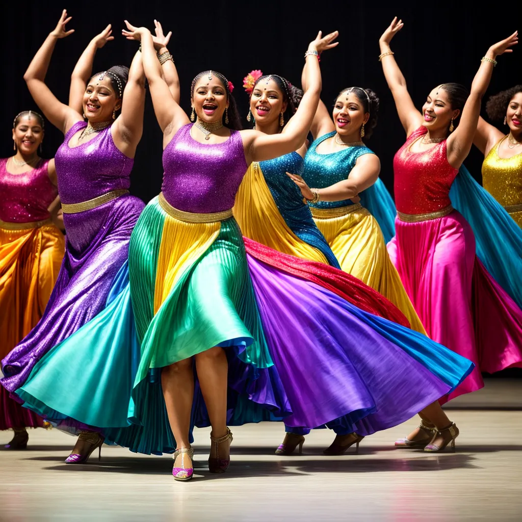 danca alegre plus size diversidade