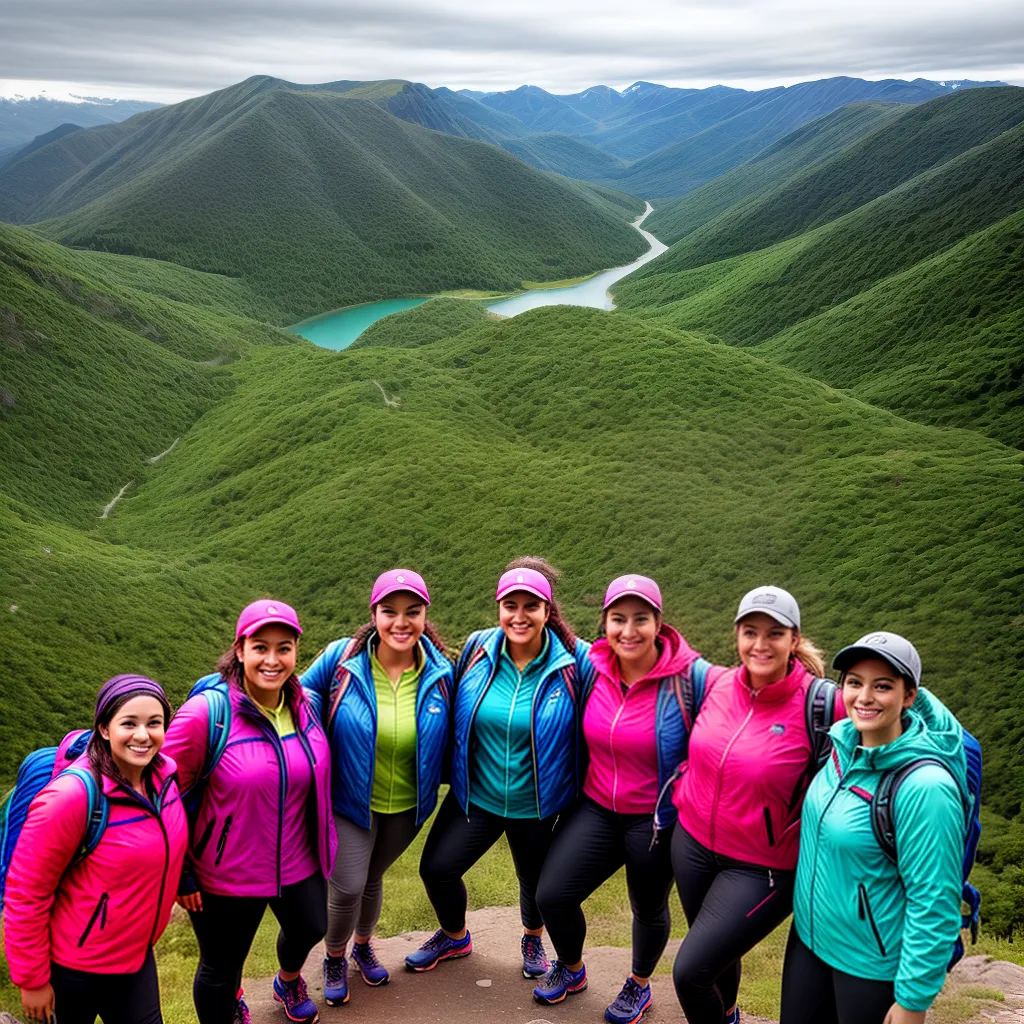 mulheres plus size aventura montanha