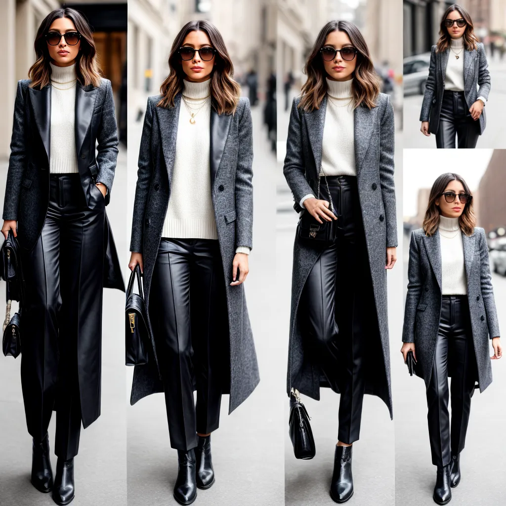 mulher espelho estilo inverno 2024 mulher espelho estilo inverno 2024