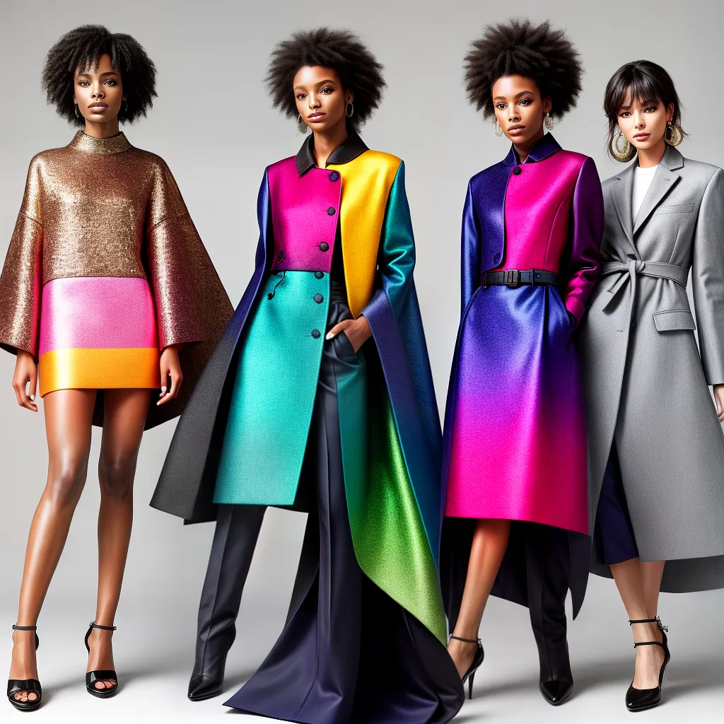 cores moda 2024 vibrantes captivantes