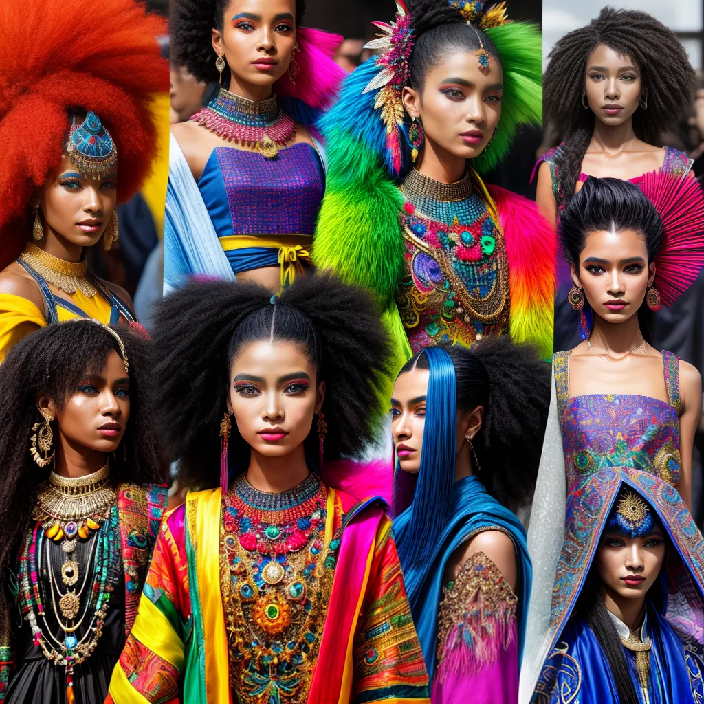 moda vibrante culturas futurista 2024 moda vibrante culturas futurista 2024