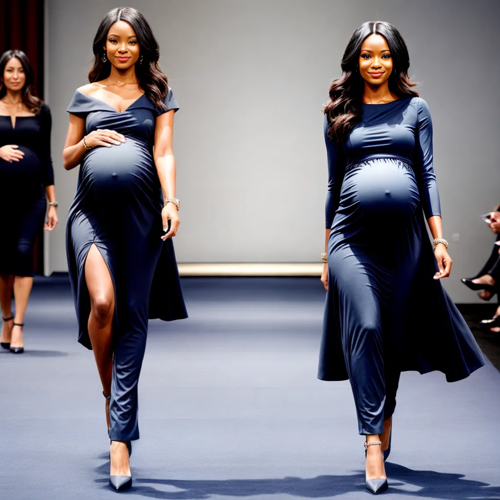 moda maternidade elegante 2024