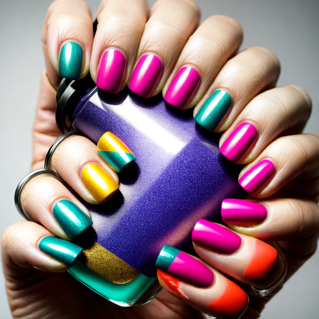 unhas 2024 aventura cores geometrico unhas 2024 aventura cores geometrico