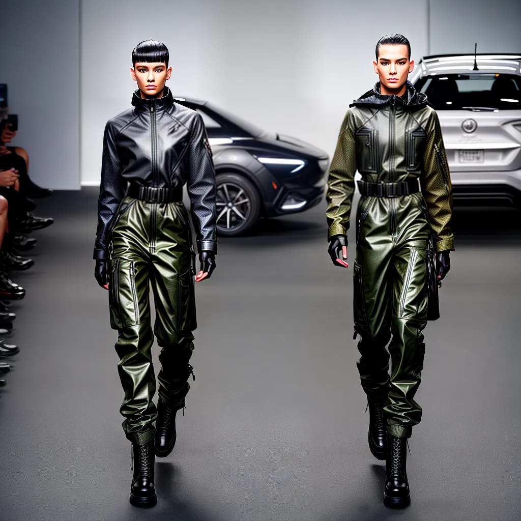 moda futurista militar 2024