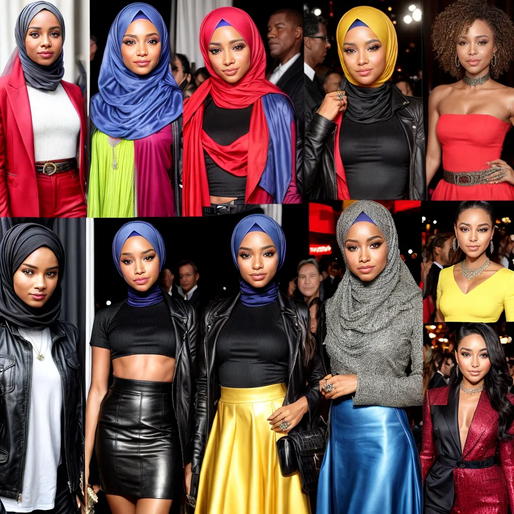 celebridades hijabs estilos diversidade