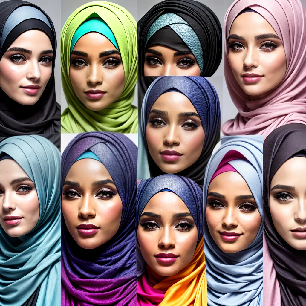 mulheres celebridades hijabs diversidade