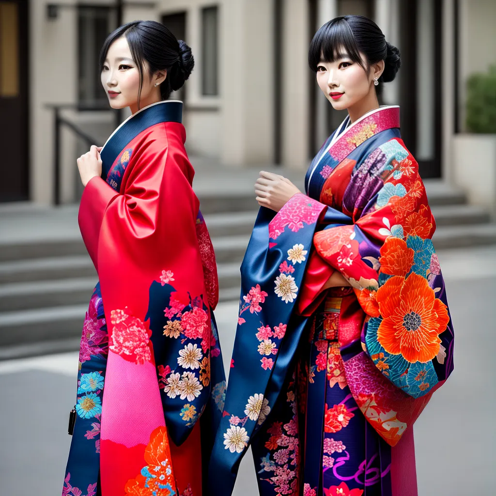 mulher estilosa kimono moderno 4