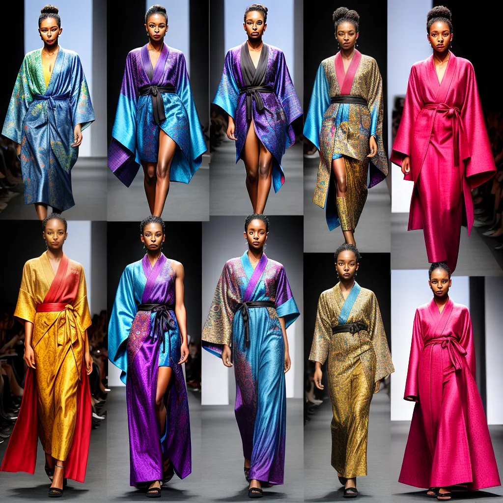 desfile kimonos modernos