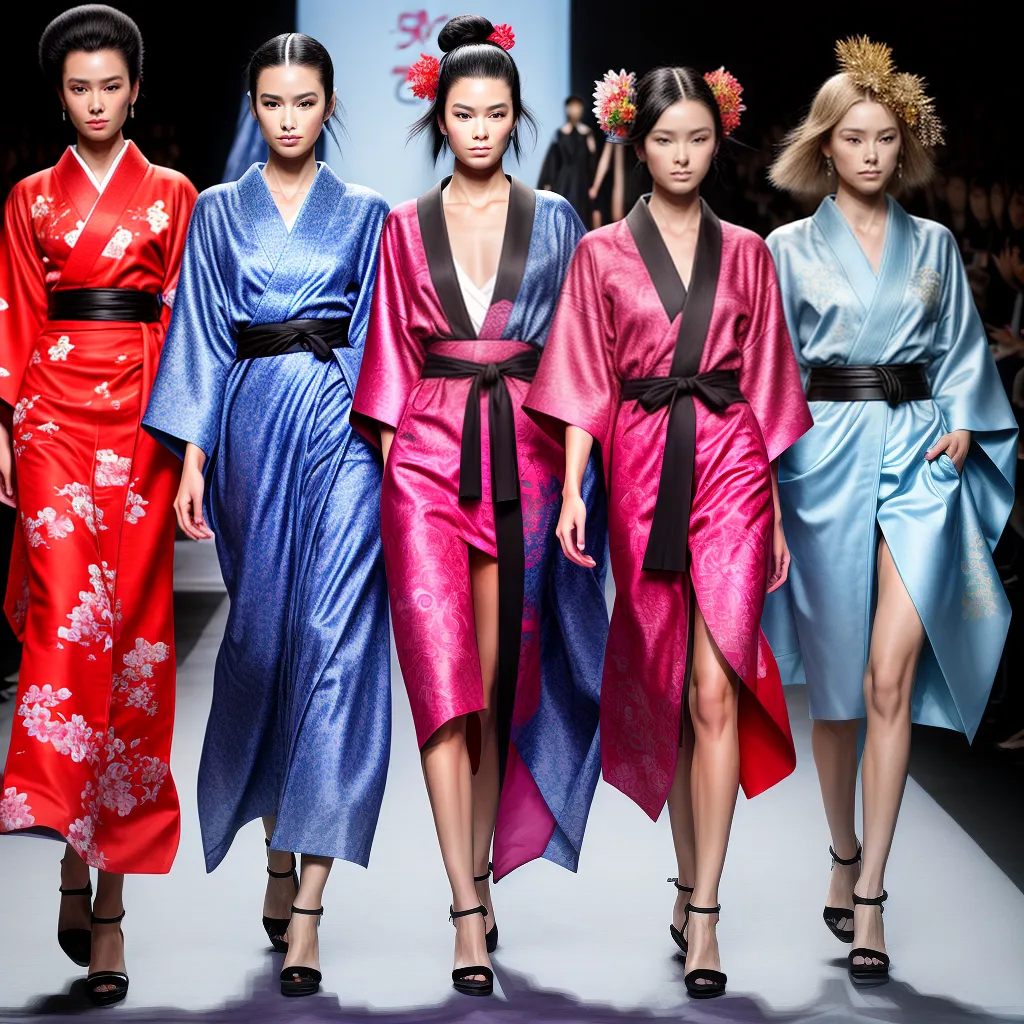 kimonos passarela reinvencao garment