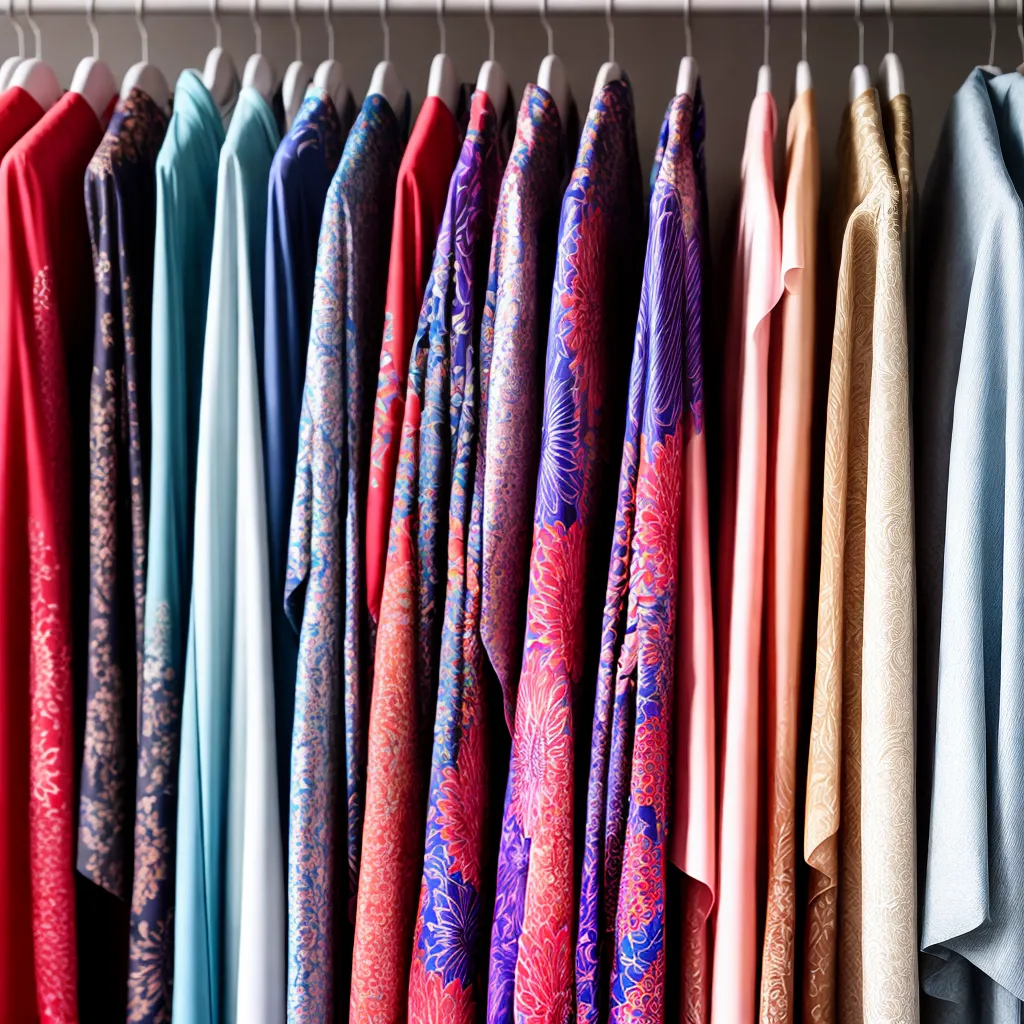 kimonos elegantes padroes cores