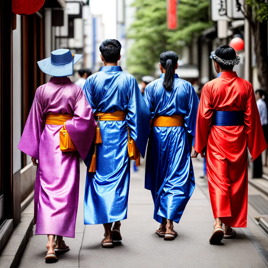homens japoneses yukatas estilo tokyo homens japoneses yukatas estilo tokyo