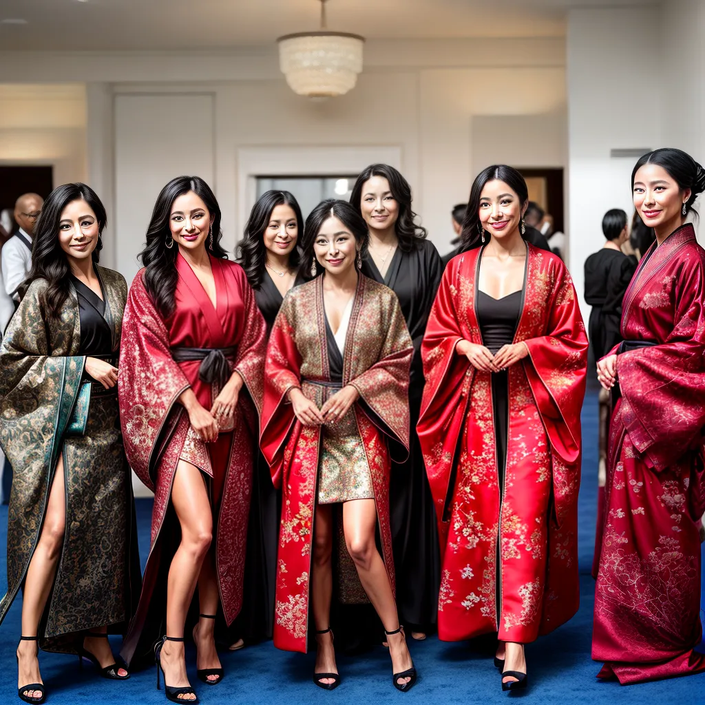 evento tapete vermelho celebridades kimonos evento tapete vermelho celebridades kimonos