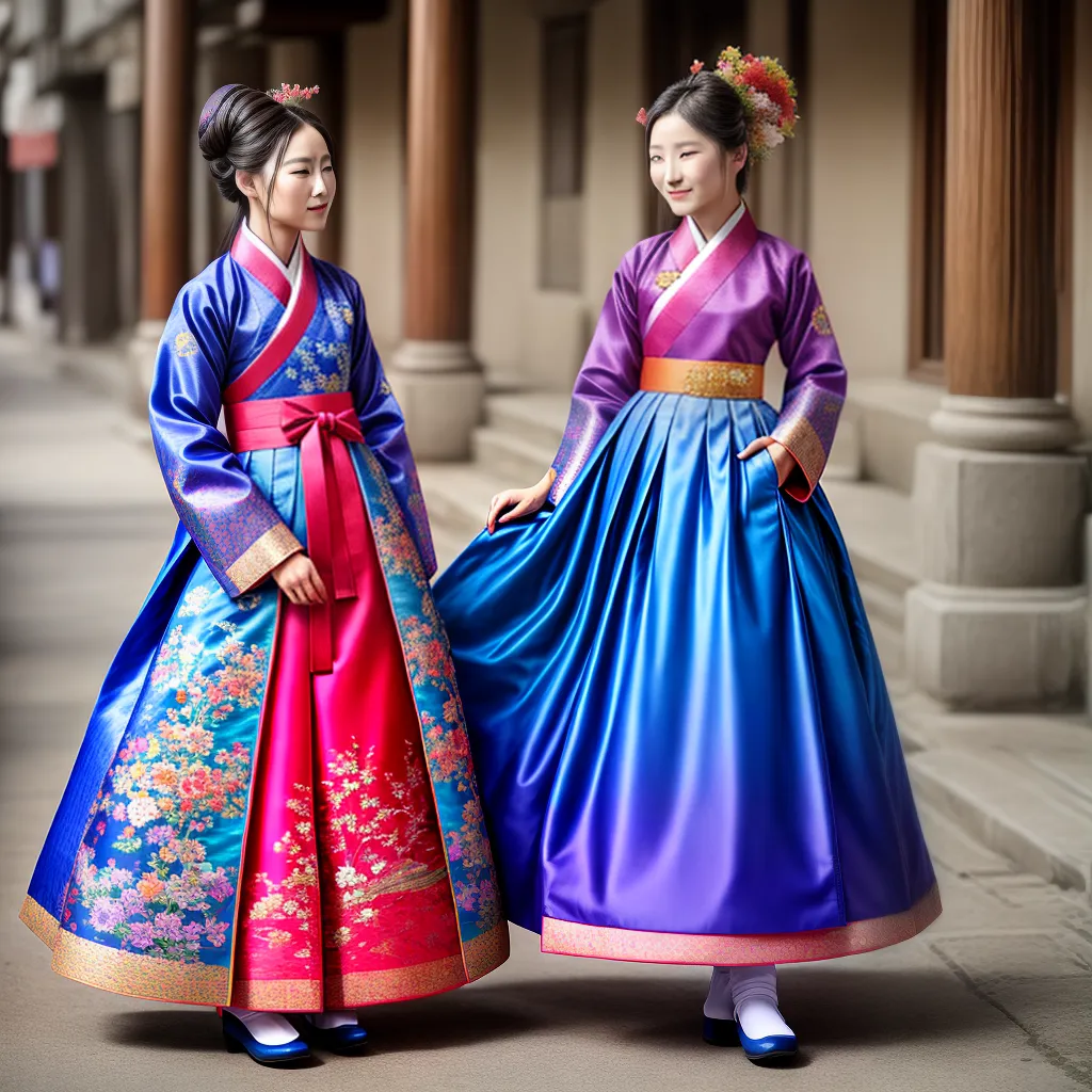 hanbok tradicional cores simbolismo