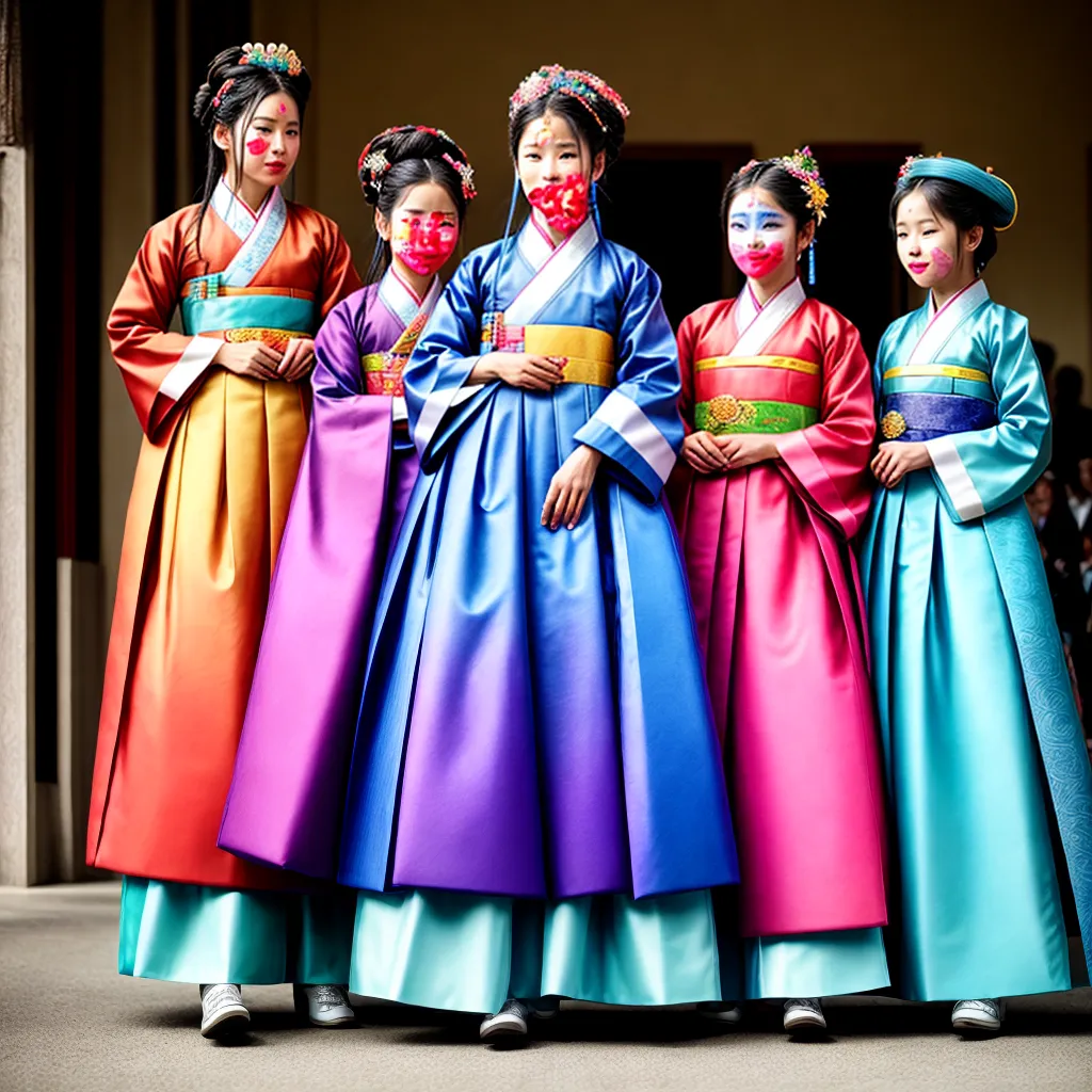 hanbok tradicional coreano cores simbolismo